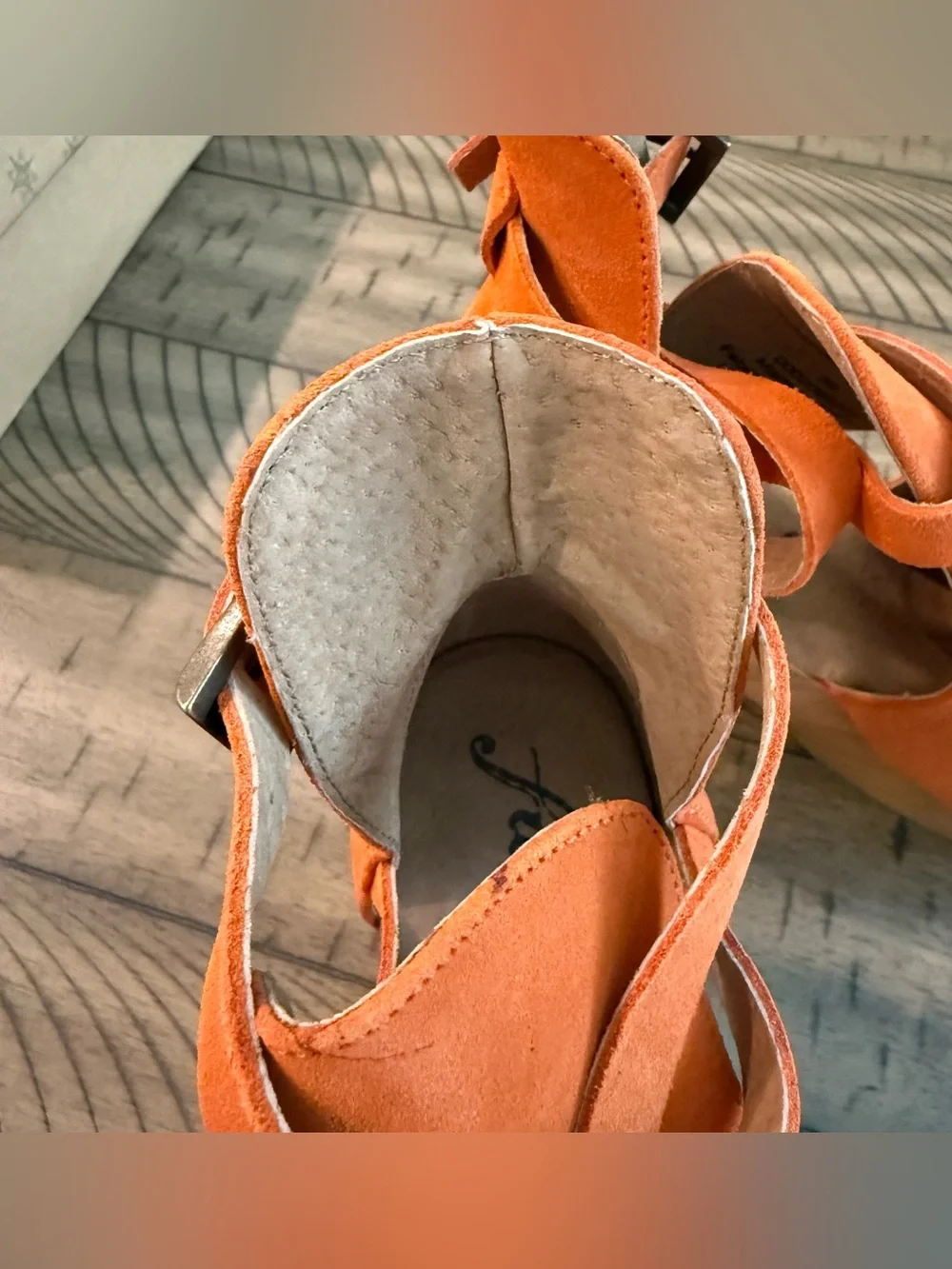 New Free People Cedar Leather Platform Clogs Tomato US 8.5 EU 39